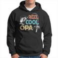 Mens Reel Cool Opa Fisherman Daddy Fathers Day Hoodie
