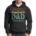 Mens This Is What An Awesome Dad Looks Like Funny Vintage Hoodie