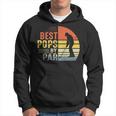 Mens Vintage Best Pops By Par Funny Pops Fathers Day Gift Hoodie