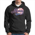 Mommy Of Rookie 2Nd Birthday Baseball Theme Matching Party Hoodie