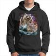 Monster Raccoon As Kraken Attack A War Ship At High Seas Hoodie