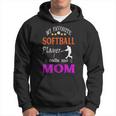 My Favorite Softball Player Calls Me Mom V2 Men Hoodie Graphic Print Hooded Sweatshirt