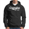 New Grandpa Est 2018For The New Grandfather Hoodie