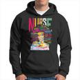 Nurse Black Woman Magic Afro Melanin Queen Black History Hoodie