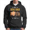Paw Bump Fist Bump Best Dog Dad Ever Funny Hoodie