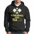 Pickleball Modus Ein Pickleball Schläger Und Ball Hoodie