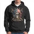 Pirate 4Th Of July American Flag Usa America Funny Hoodie