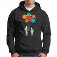 Planet Balloons Astronaut Planets Galaxy Space Outer Hoodie