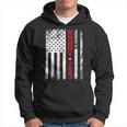 Promoted To Mommy Est 2023 Mothers Day New Mama Us Flag Hoodie