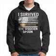 Proud Adult Spoon Survivor I Survived The Wooden Spoon Hoodie