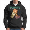 Purrito Cat In A Burrito - Cat Lover Mexican Food Kitty Hoodie