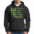 Recycle Reuse Renew Rethink Protect Our Planet Earth Day Hoodie