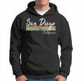 San Diego - California - Vintage Distressed Design - Classic Hoodie
