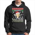 Santa Joe Biden Happy Easter Ugly Christmas V13 Men Hoodie Graphic Print Hooded Sweatshirt