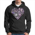 Sewing Is My Heart Funny Sewing Lovers Gifts For Quilters Hoodie
