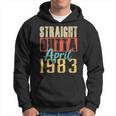 Straight Outta April 1983 37Th Awesome Birthday Gifts Hoodie