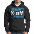 Straight Outta The Garage Funny Mechanic Hoodie