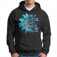 Sunflower Puzzle In April We Wear Blue Autism Awareness Hoodie