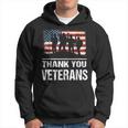 Thank You Military Veterans Veterans Day Hoodie