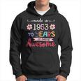 Turning 70 Birthday Decorations Women Made In 1953 70Th Bday Hoodie