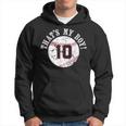 Unique Thats My Boy 10 Baseball Player Mom Or Dad Gifts Hoodie