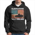 Usa Flag Submarine Veteran For Men And Submarine For Men V3 Hoodie