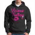 Vicious Trollop Lipstick Png Men Hoodie Graphic Print Hooded Sweatshirt