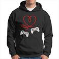 Video Gamer Valentines Day Tshirt With Controllers Heart Hoodie