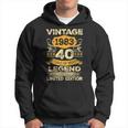 Vintage 1983 40 Year Old 40Th Birthday Mens Limited Edition Hoodie