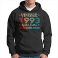 Vintage 1993 Limitierte Auflage 30 Jahre Alt Geburtstag Hoodie