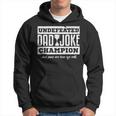 Vintage Dad Jokes Undefeated Dad Joke Champion Father Hoodie