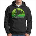 Vintage Retro Best Motorcycle Dirt Bike Dad Ever Fathers Day Gift For Mens Hoodie