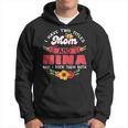 Womens I Have Two Titles Mom And Nina Cute Flower Mothers Day V3 Hoodie
