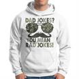 Dad Jokes You Mean Rad Jokes Funny Father Day Vintage Hoodie