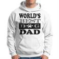 Dog Lover Fathers Day Funny Gift Worlds Best Dog Dad Hoodie