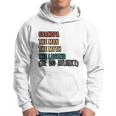 Grandpa The Man The Myth The Legend The Bad Influence Hoodie
