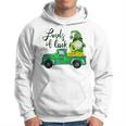 Loads Of Luck Truck Gnome St Patricks Day Shamrock Clover Hoodie