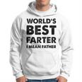 Mens Fathers Day Vintage Dad Worlds Best Farter I Mean Father Hoodie
