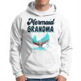 Mermaid Grandma Party Outfit Dad Mama Girl Mermaid Mom Gift For Womens Hoodie