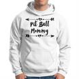 Pit Bull Mommy With Heart And Arrows Men Hoodie