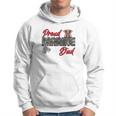 Proud Marine Dad Personalize Dog Tags Hoodie