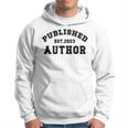 Published Author Est 2023 Writer To Be Future Authors Hoodie