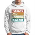 Vintage Husband Dad Video Game Legend Gaming Dad Fathers Day Gift Hoodie