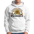 With God All Things Are Possible God Saying Jesus Faith Hoodie