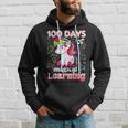 100 Days Of Magical Learning Cute Unicorn Happy 100Th Day Men Hoodie Gifts for Him