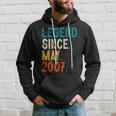 16 Year Old Legend Since May 2007 16Th Birthday Hoodie Gifts for Him
