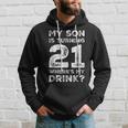21St Birthday For Dad Mom 21 Year Old Son Gift Family Squad Hoodie Gifts for Him
