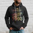 30 Geburtstag 30 Jahre Alt Legendär Seit März 1993 V7 Hoodie Geschenke für Ihn