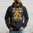 3Rd Wedding Anniversary Matching Couples 3 Years Hoodie Gifts for Him