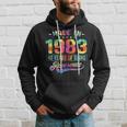 40 Year Old Gifts Made In 1983 Vintage 40Th Birthday Tie Dye Hoodie Gifts for Him